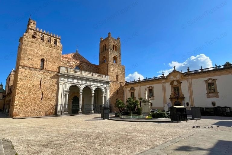 Blick auf die Kathedrale von Monreale